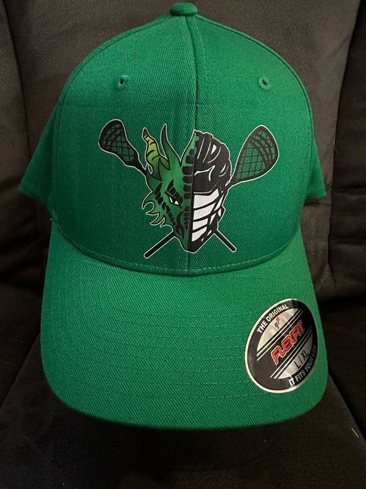 FlexFit Dragons Lacrosse Hat - Multiple Styles