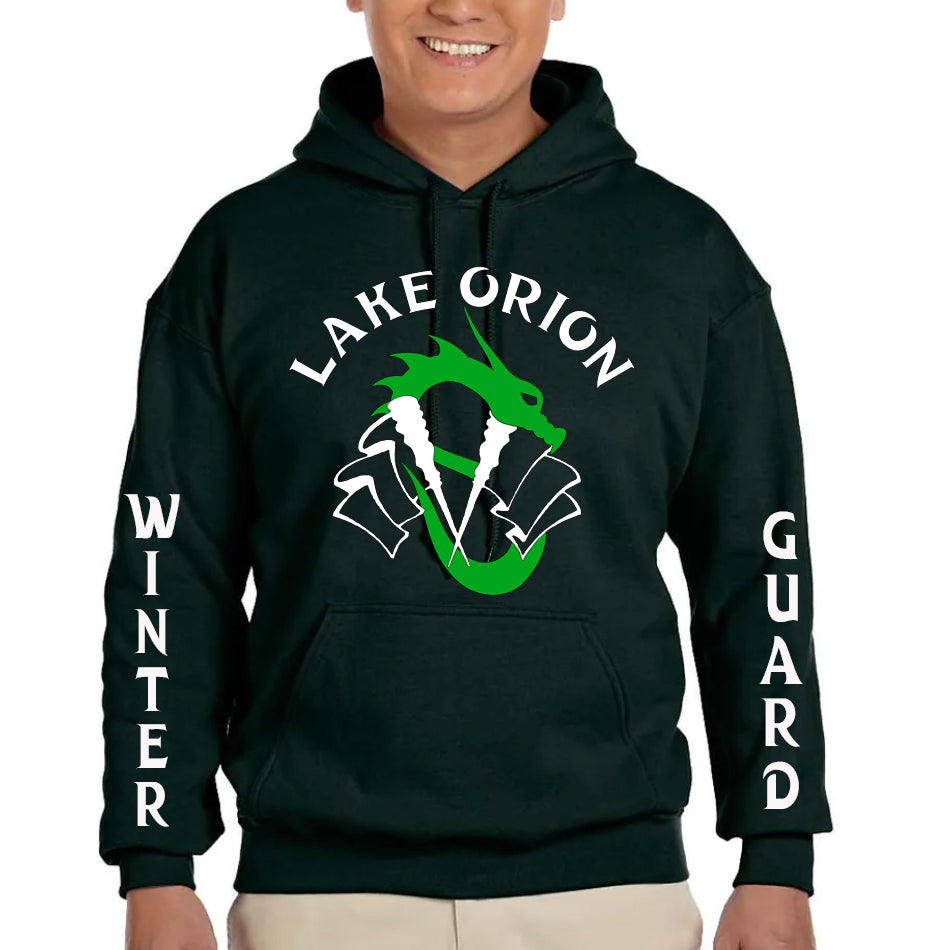 LOWG Hoodie with Winter Guard on Sleeves