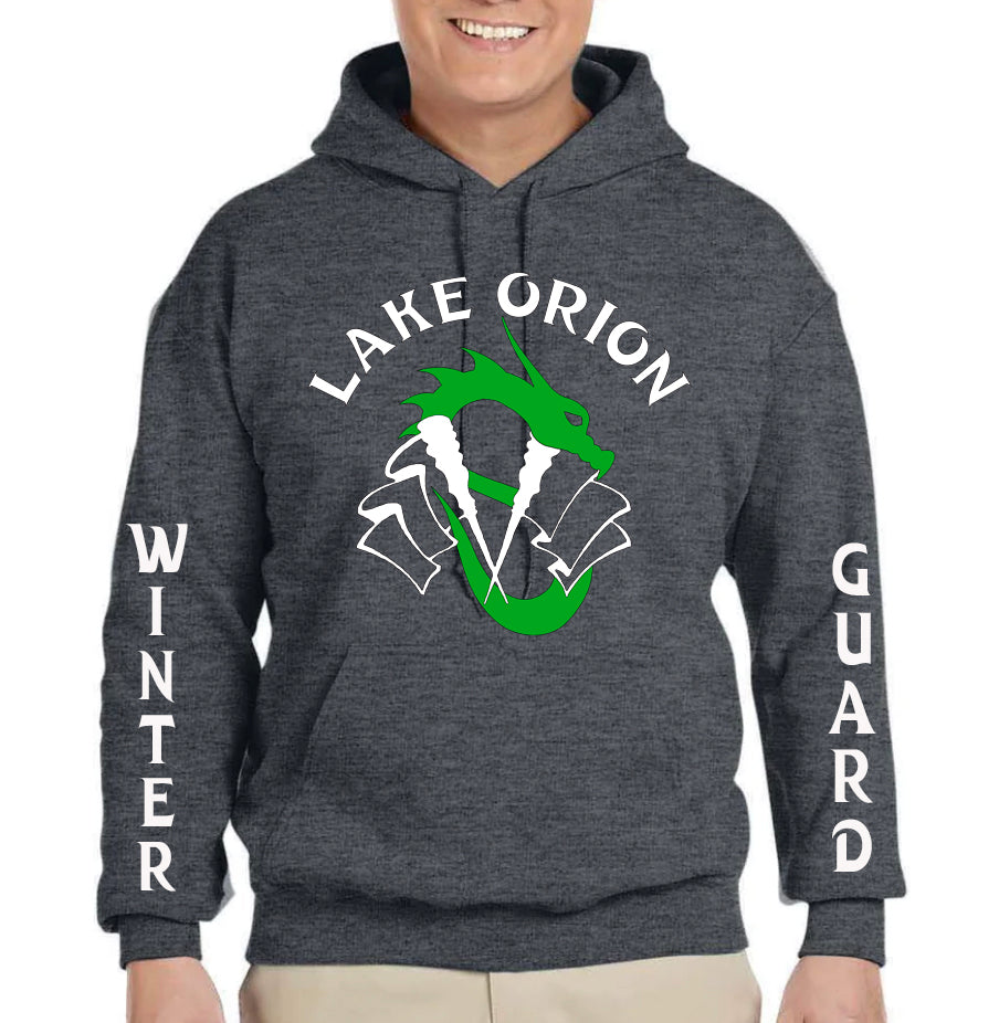 LOWG Hoodie with Winter Guard on Sleeves