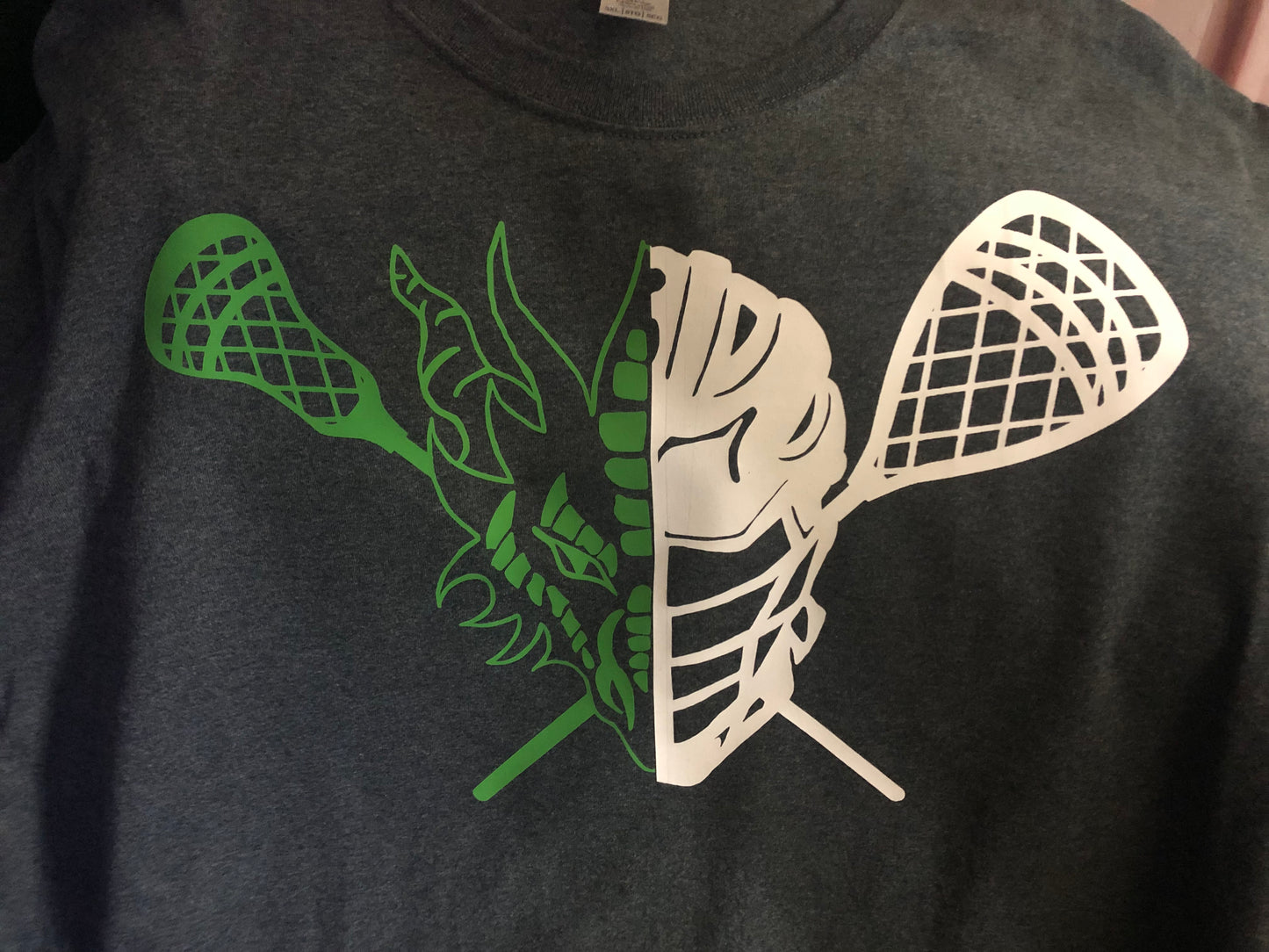 LO Dragons Lacrosse Hoodie Front Only